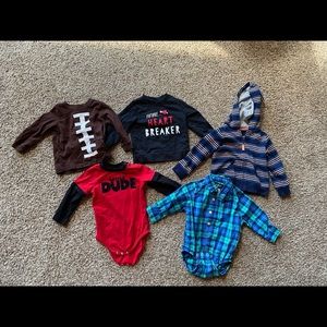 Baby boy long sleeve tops